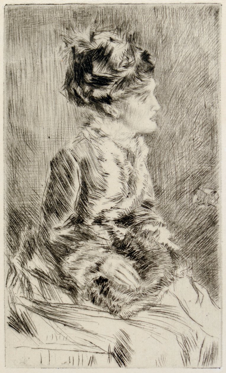 mufka autorstwa James Abbott McNeill Whistler