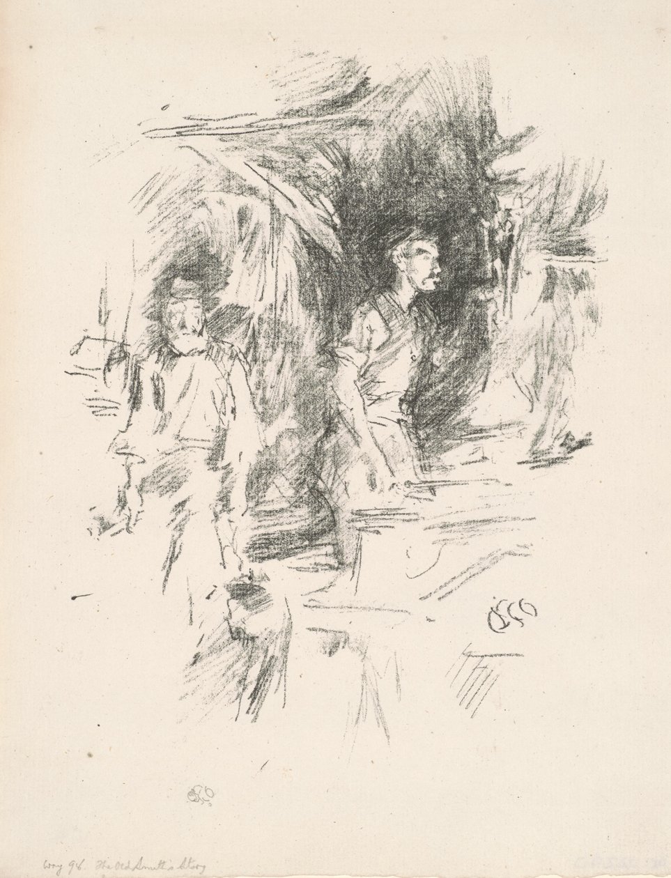 Historia starego Smitha, 1895. autorstwa James Abbott McNeill Whistler