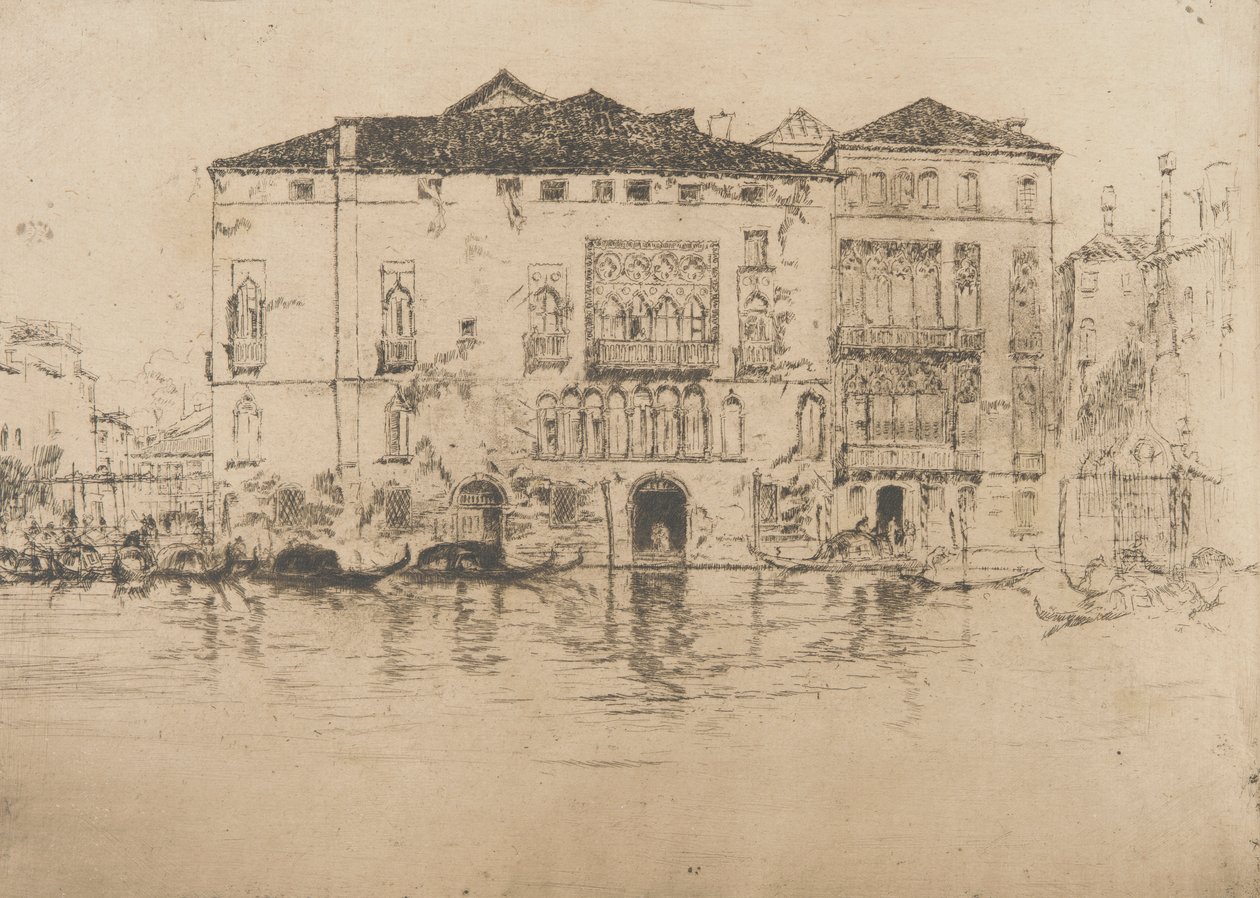 Pałace, 1879-1880. autorstwa James Abbott McNeill Whistler