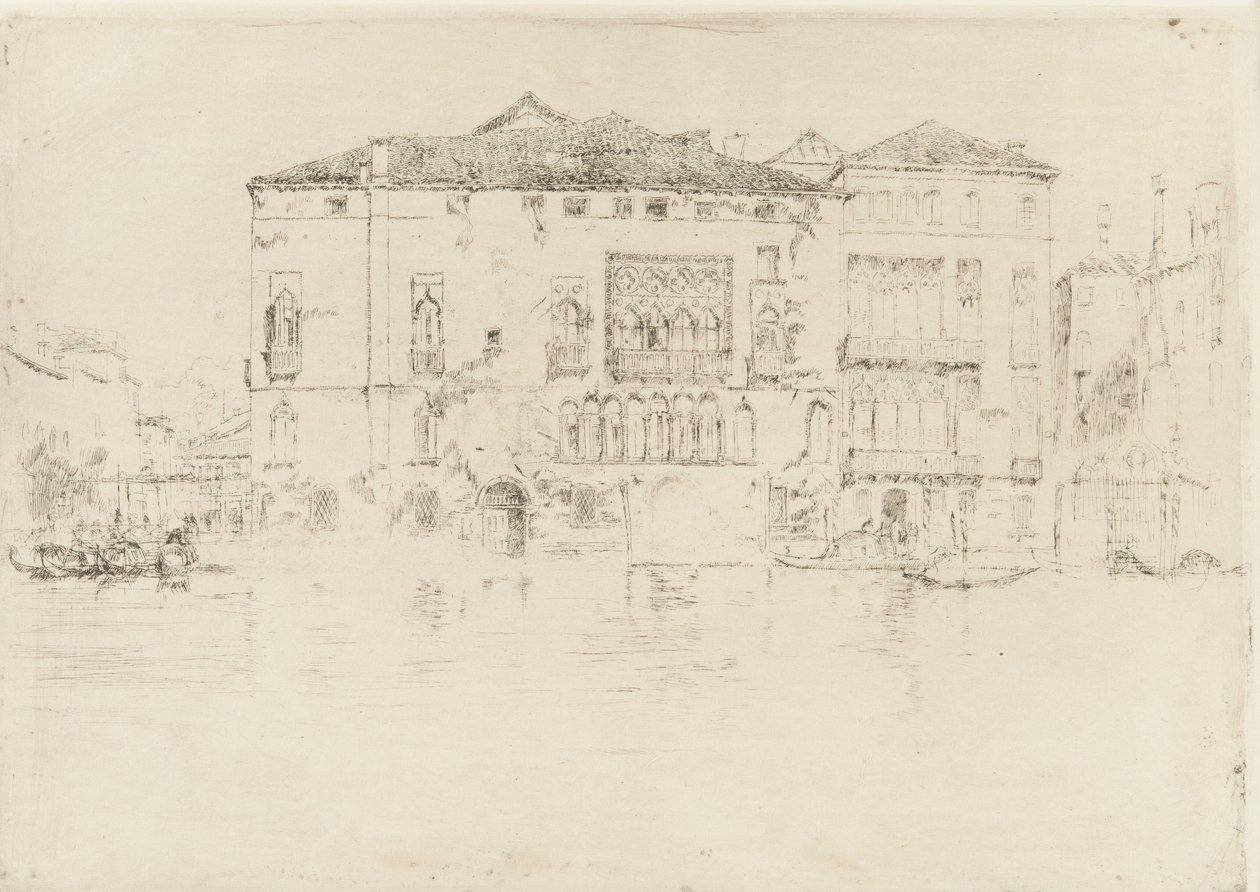 Pałace, 1879-1880. autorstwa James Abbott McNeill Whistler
