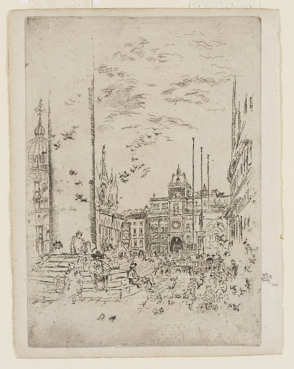 Piazzetta autorstwa James Abbott McNeill Whistler
