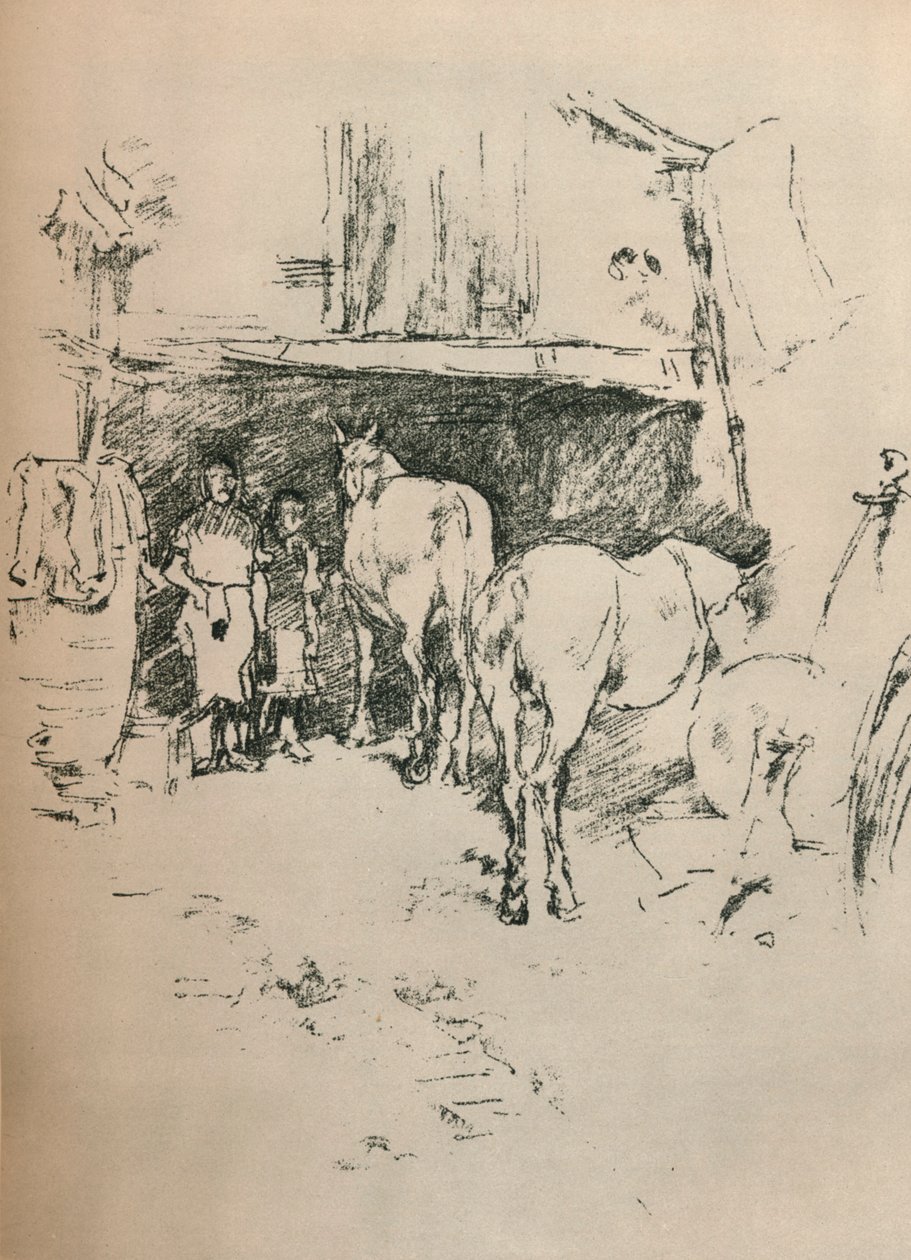 Smiths Yard, 1895 r autorstwa James Abbott McNeill Whistler