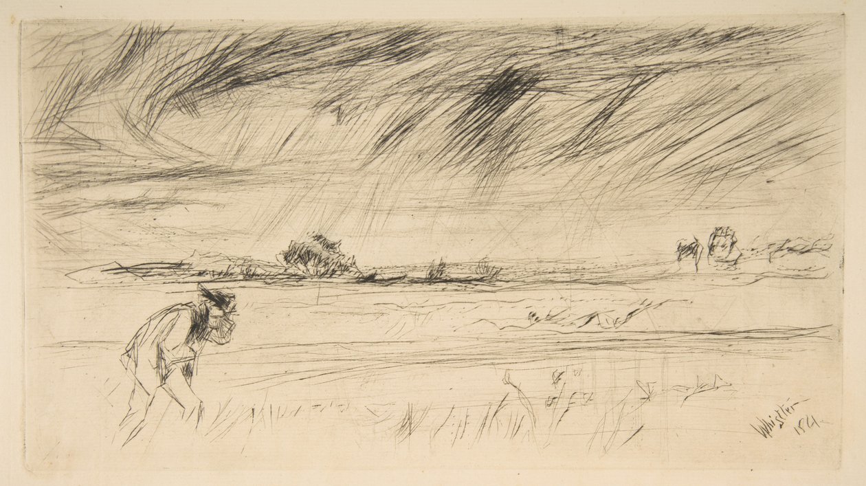 Burza, 1861. autorstwa James Abbott McNeill Whistler