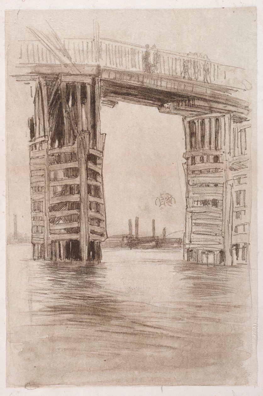 Wysoki most. autorstwa James Abbott McNeill Whistler