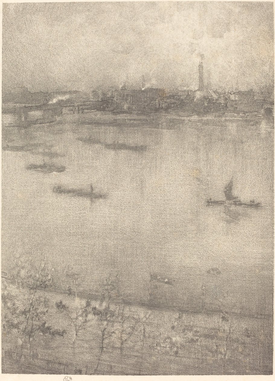 Tamiza, 1896. autorstwa James Abbott McNeill Whistler