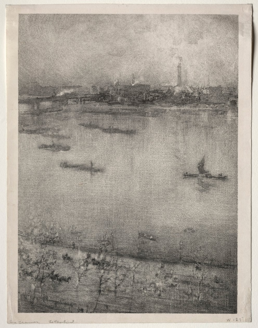 Tamiza, 1896. autorstwa James Abbott McNeill Whistler