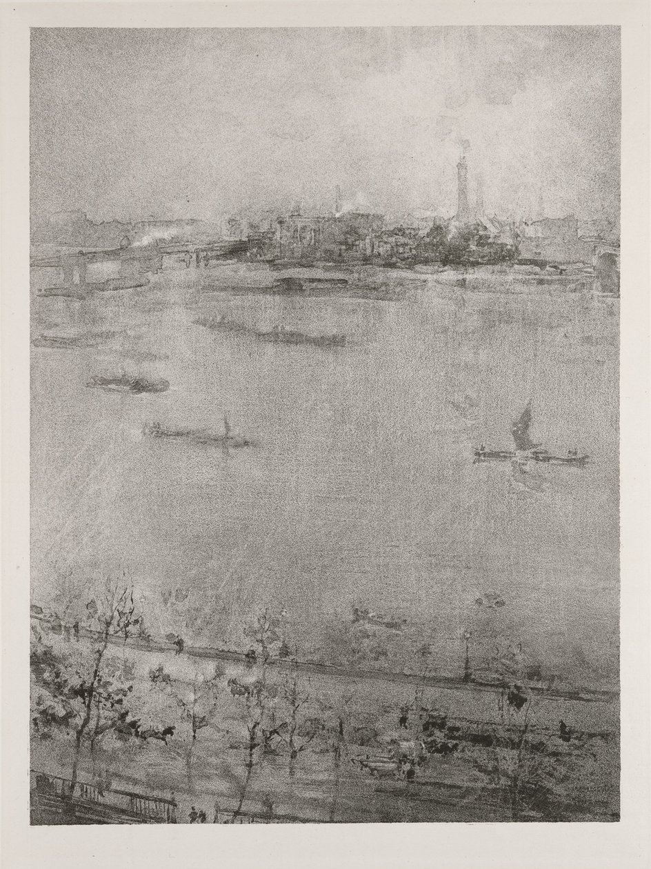 Tamiza, 1896 autorstwa James Abbott McNeill Whistler