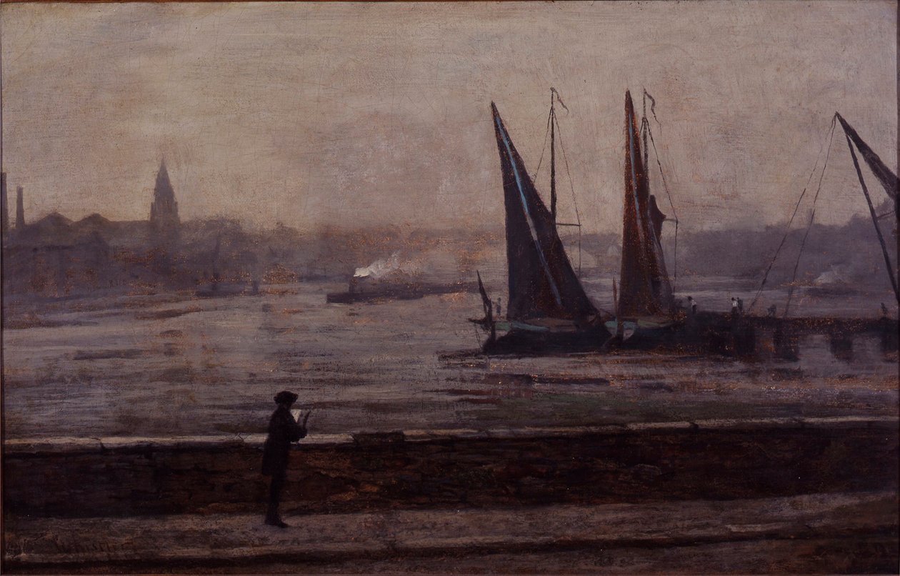 Tamiza z mostu Battersea autorstwa James Abbott McNeill Whistler