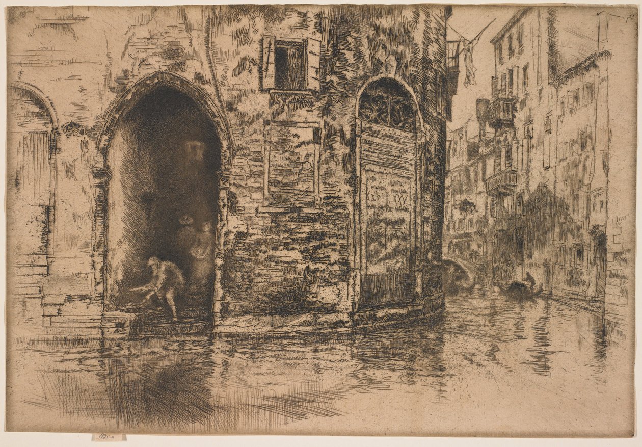 Dwa wejścia autorstwa James Abbott McNeill Whistler