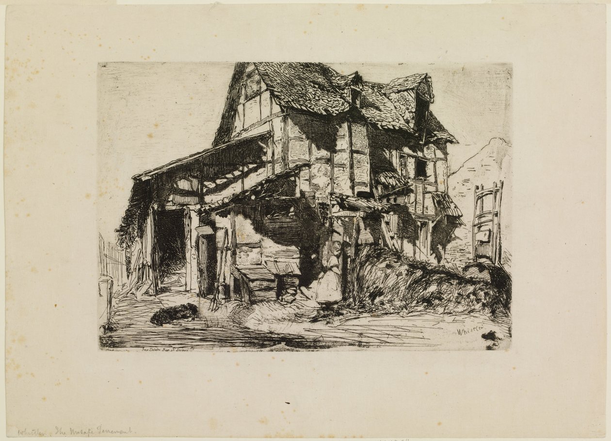 Niebezpieczna kamienica autorstwa James Abbott McNeill Whistler
