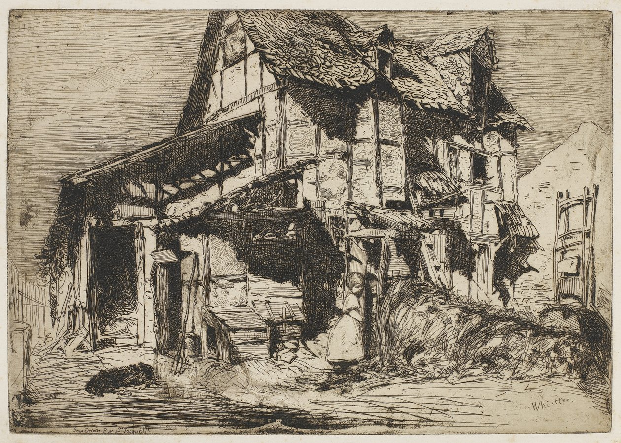 Niebezpieczna Kamienica autorstwa James Abbott McNeill Whistler