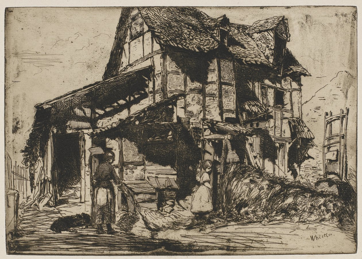 Niebezpieczna Kamienica autorstwa James Abbott McNeill Whistler