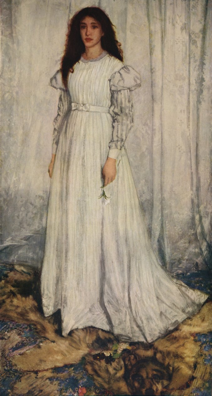 Biała dziewczyna, 1862 autorstwa James Abbott McNeill Whistler