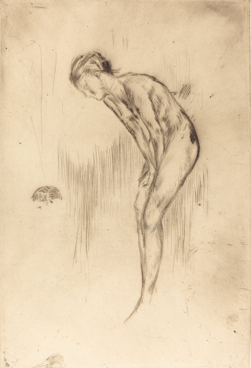 Tillie: model, 1873. autorstwa James Abbott McNeill Whistler