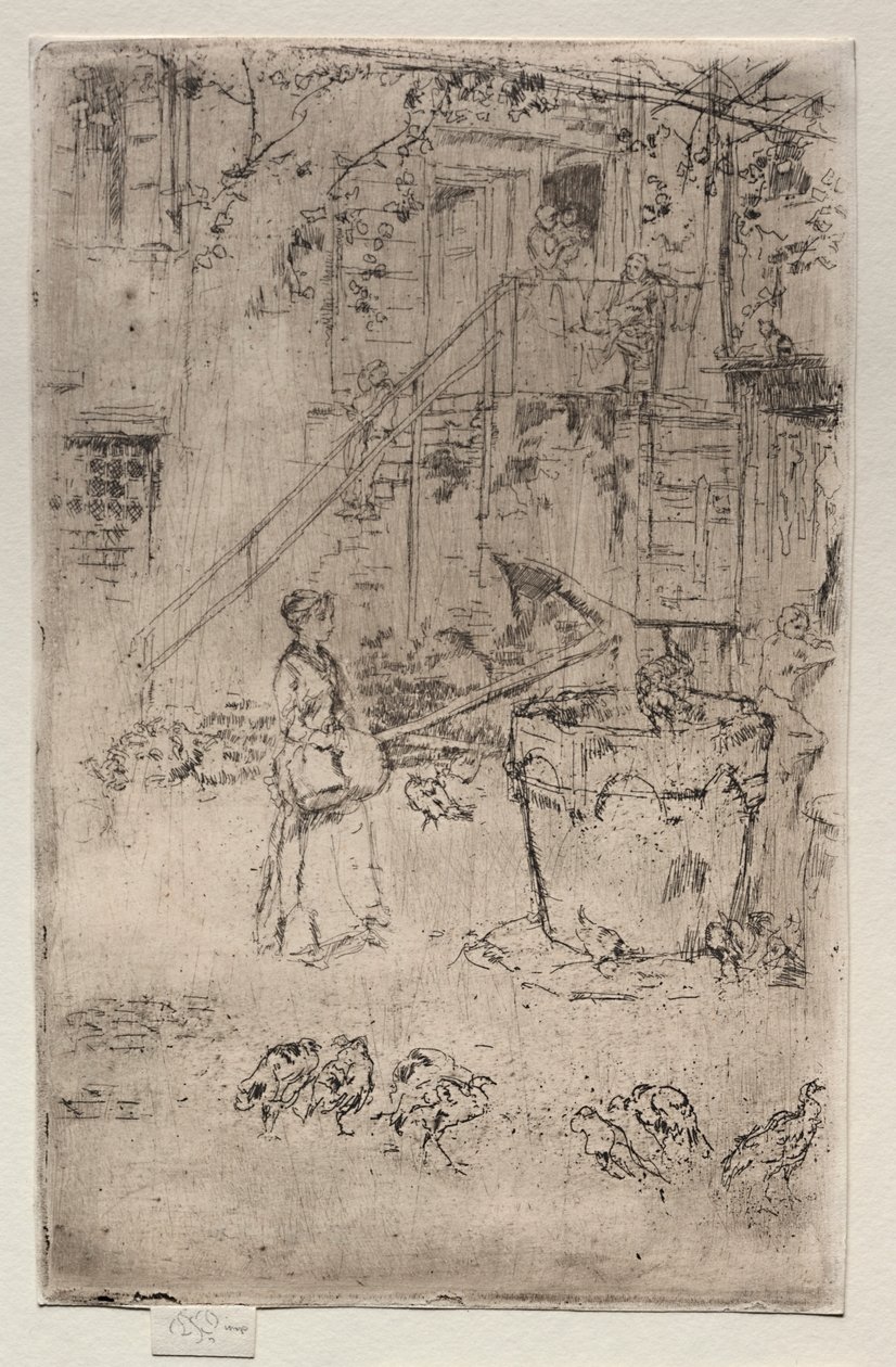 Indyki, 1886. autorstwa James Abbott McNeill Whistler