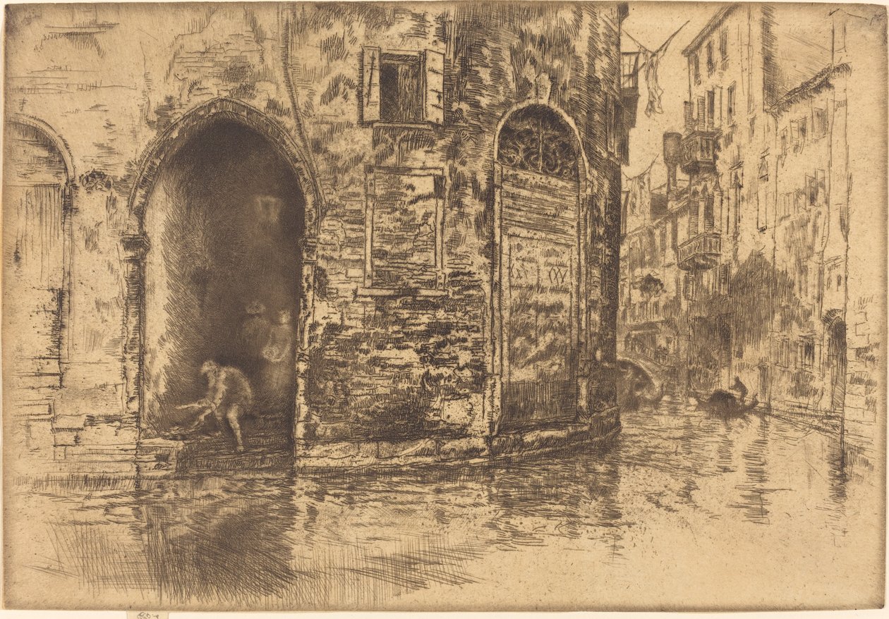 Dwoje drzwi, 1880. autorstwa James Abbott McNeill Whistler
