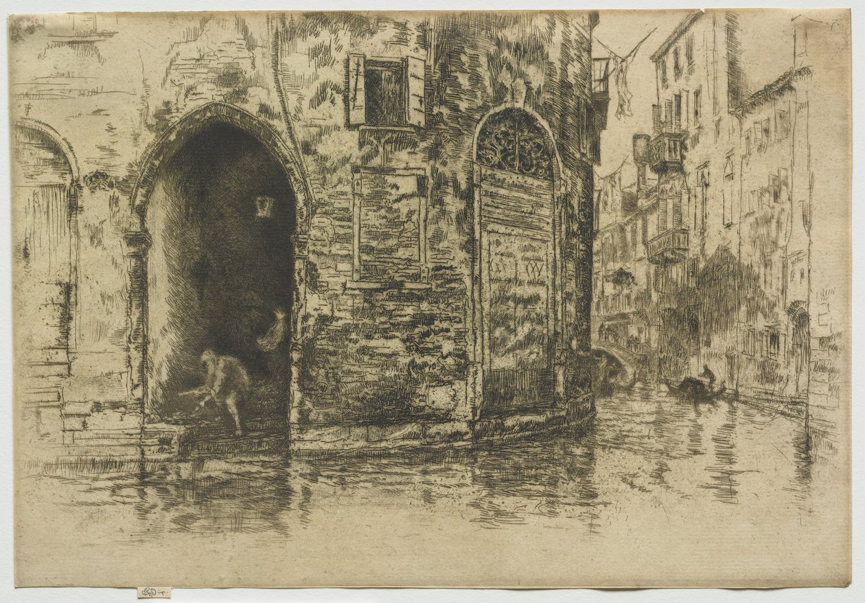 Dwoje drzwi, 1880. autorstwa James Abbott McNeill Whistler