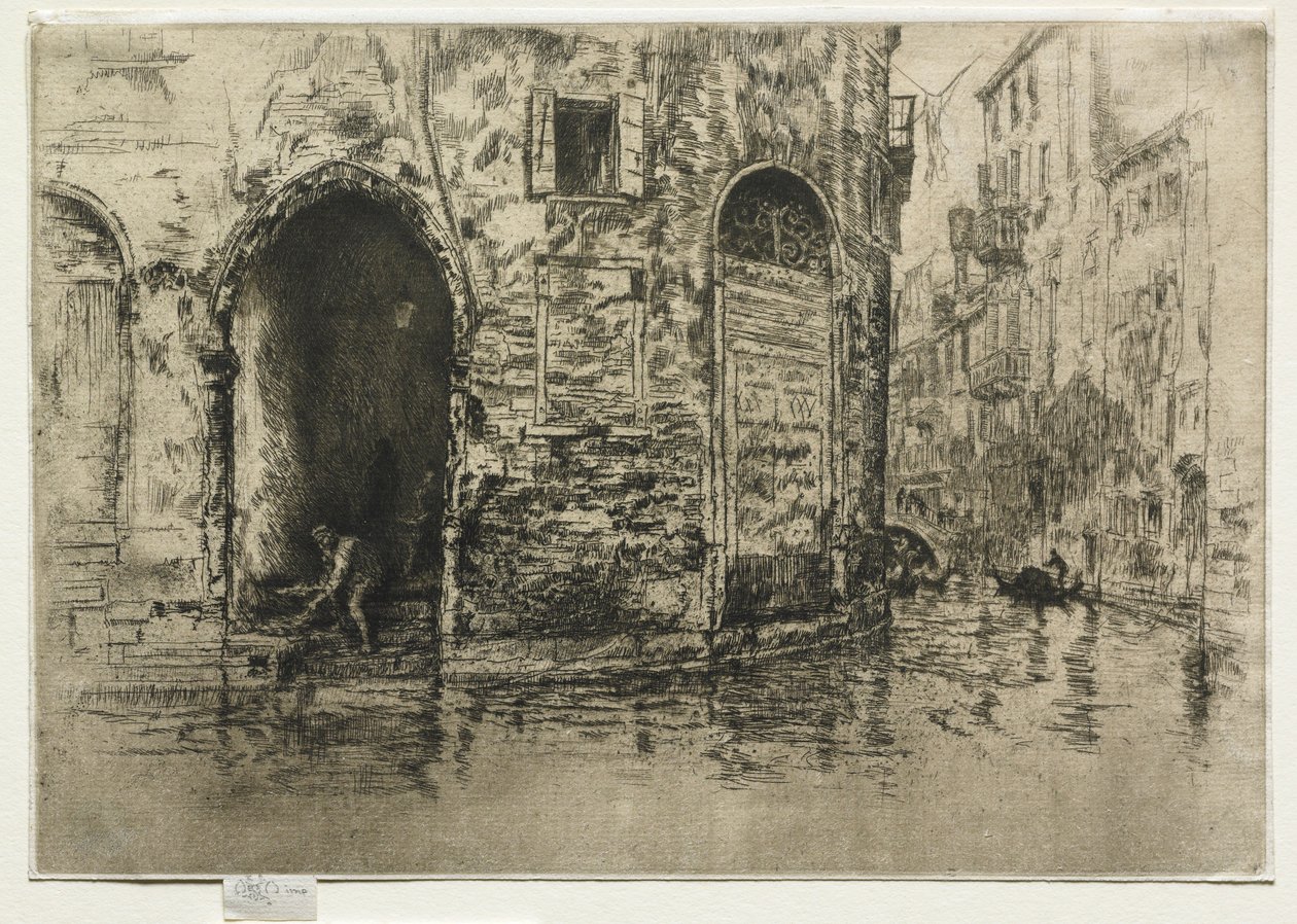Dwoje drzwi, 1880. autorstwa James Abbott McNeill Whistler