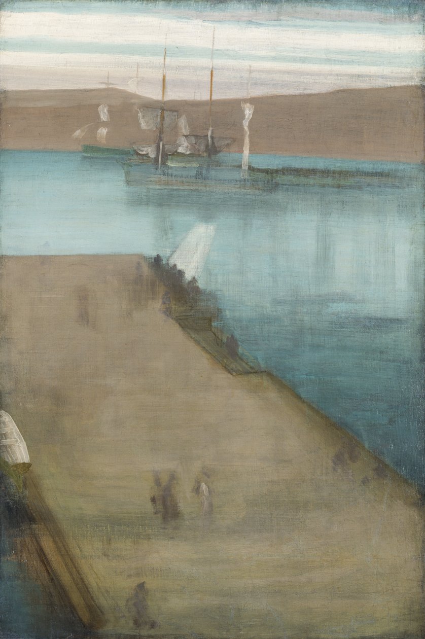 Port w Valparaiso autorstwa James Abbott McNeill Whistler