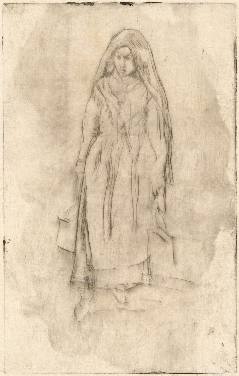 Wenecki woźnica, 18791880. autorstwa James Abbott McNeill Whistler