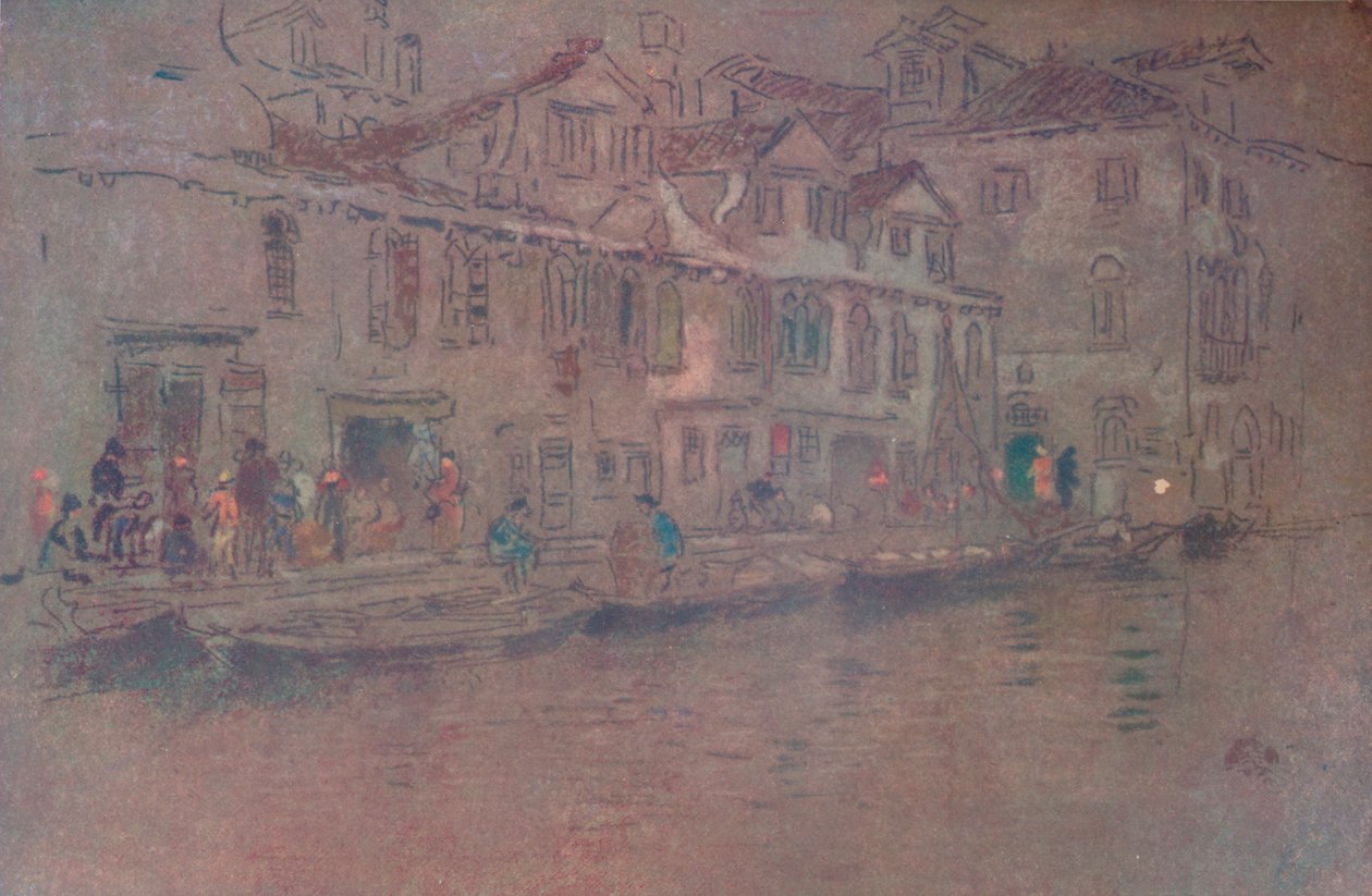Wenecja, ok. 1870, 1904 autorstwa James Abbott McNeill Whistler