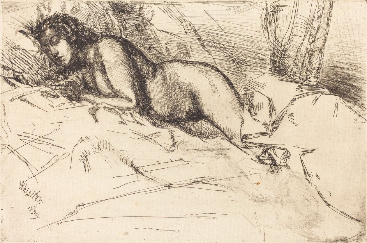 Wenus, 1859. autorstwa James Abbott McNeill Whistler