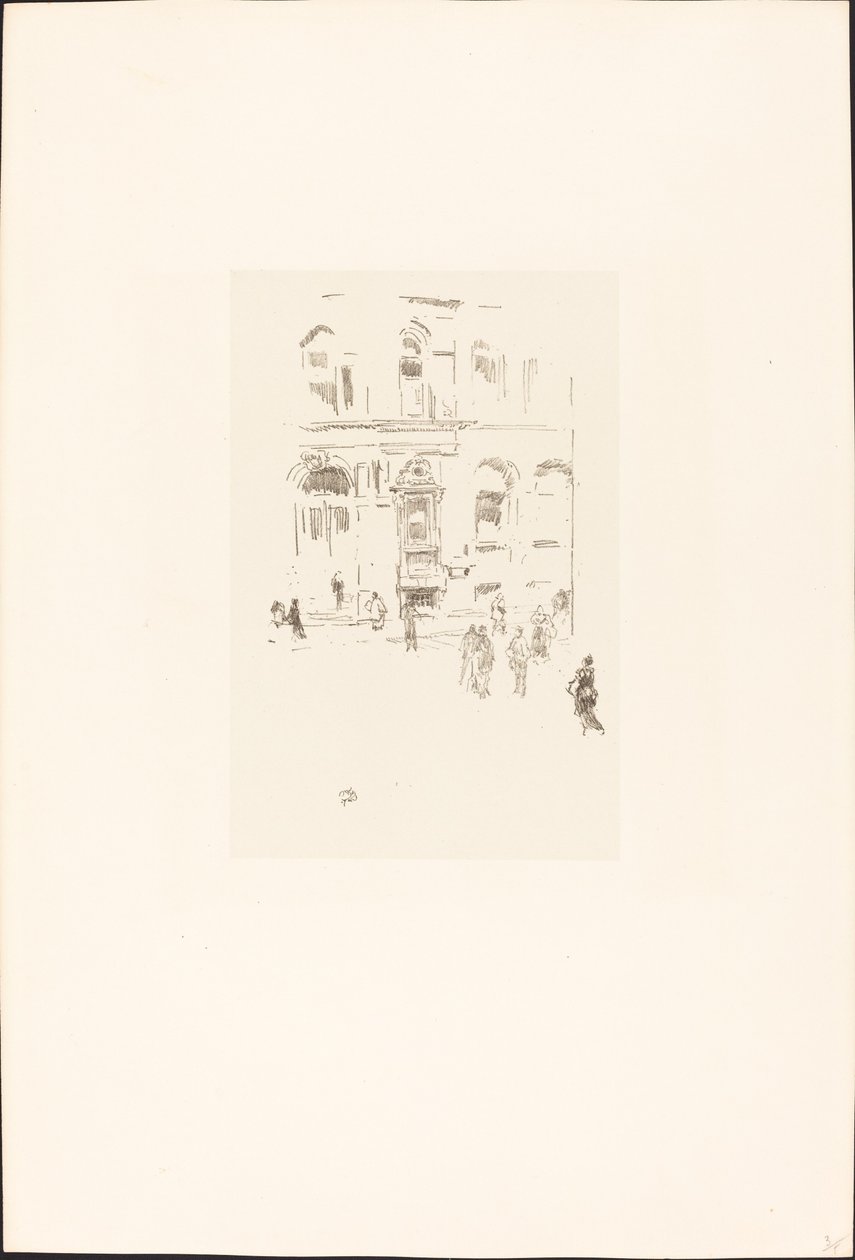 Klub Wiktorii, 18791887. autorstwa James Abbott McNeill Whistler