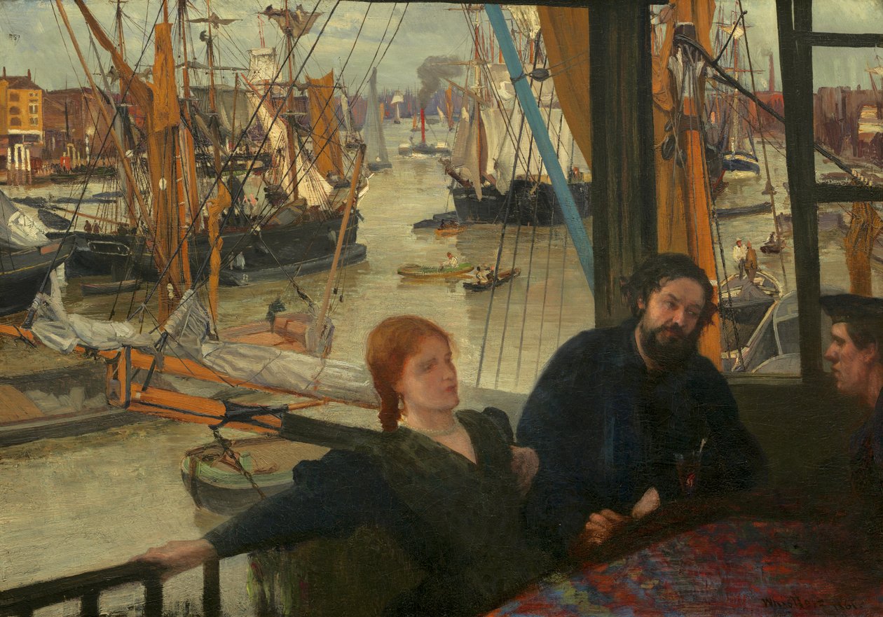Wapowanie, 1860-64 autorstwa James Abbott McNeill Whistler