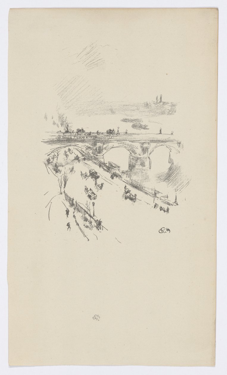 Most Waterloo autorstwa James Abbott McNeill Whistler