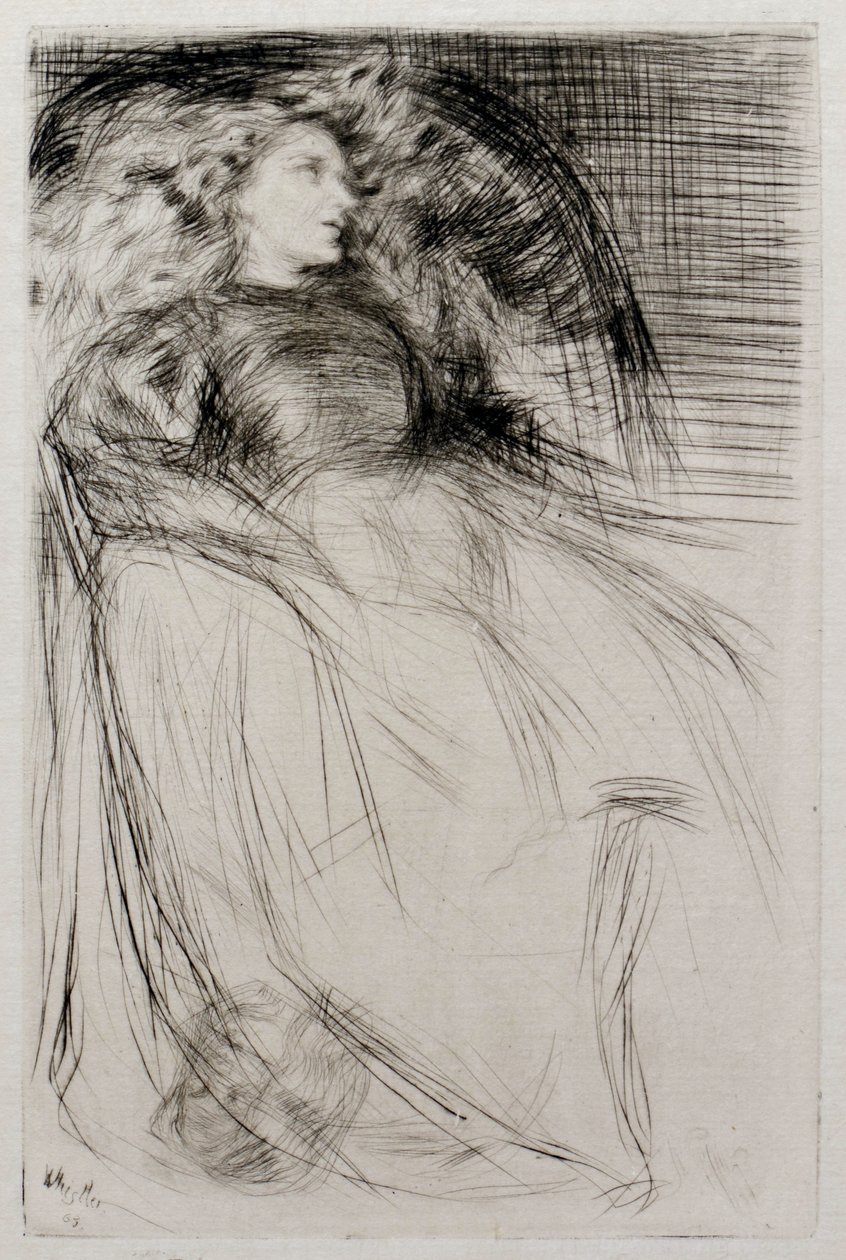 Zmęczony autorstwa James Abbott McNeill Whistler