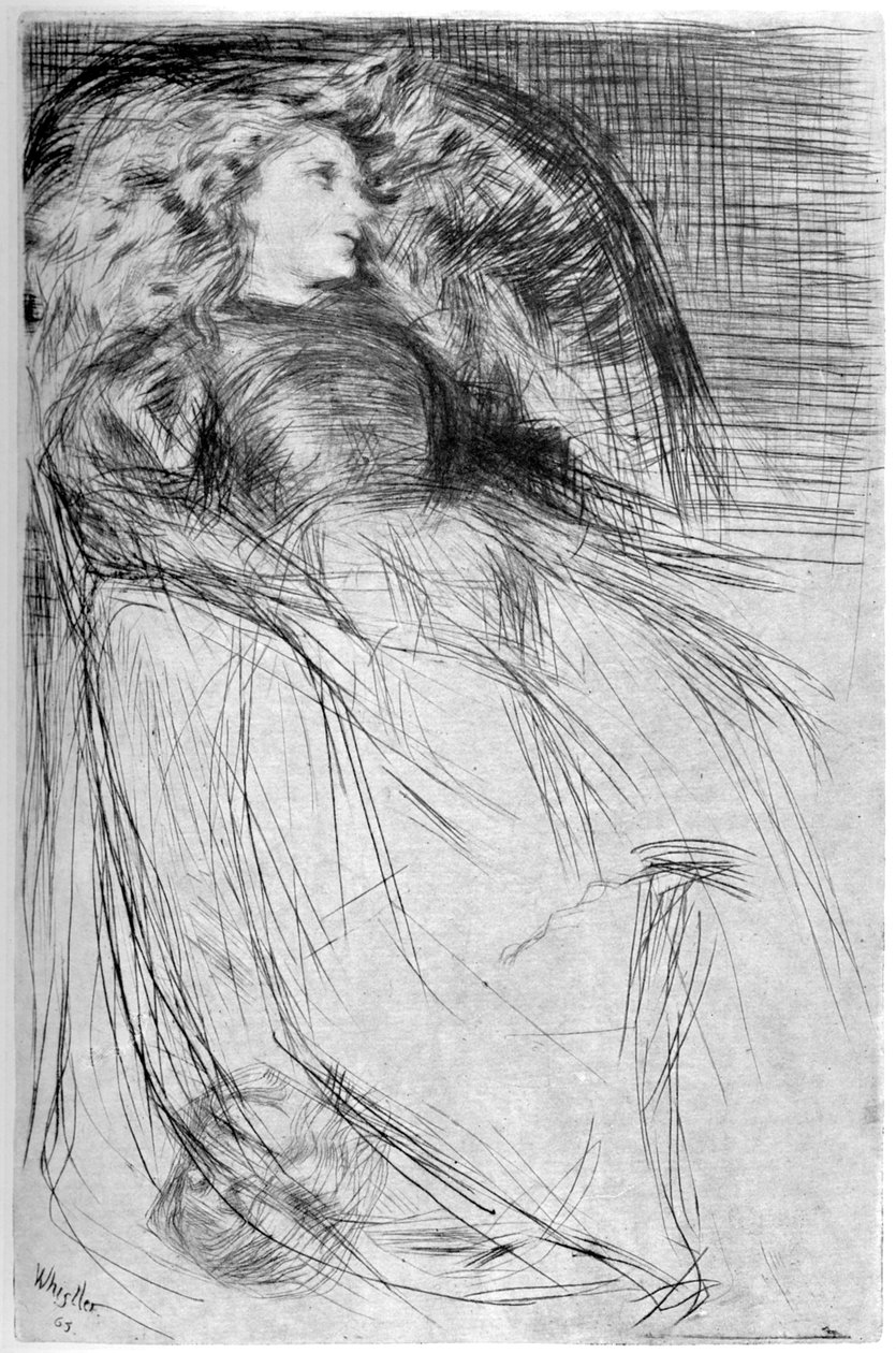 Znużony, 1863 1904. autorstwa James Abbott McNeill Whistler