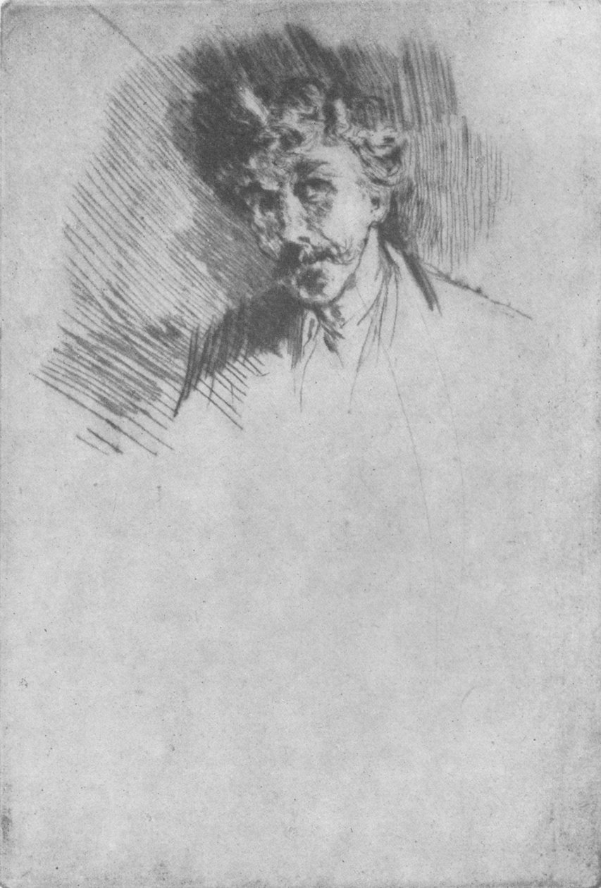 Whistler z białym zamkiem, 1879, 1904 autorstwa James Abbott McNeill Whistler