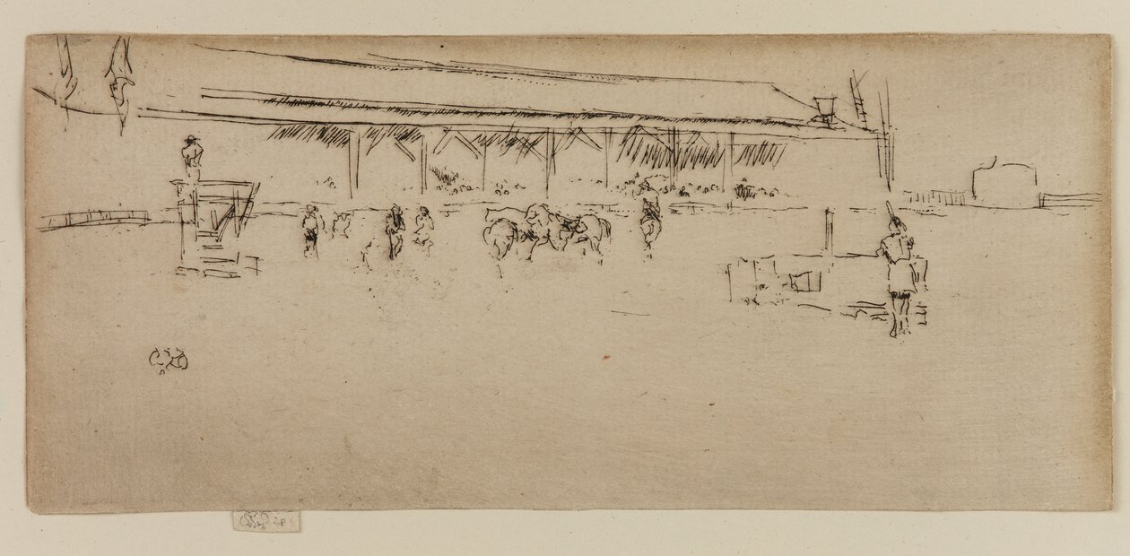 Dziki Zachód: Indianie, 1887. autorstwa James Abbott McNeill Whistler