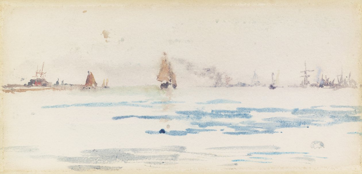 Zuyder Zee, ok. 1883 r. autorstwa James Abbott McNeill Whistler