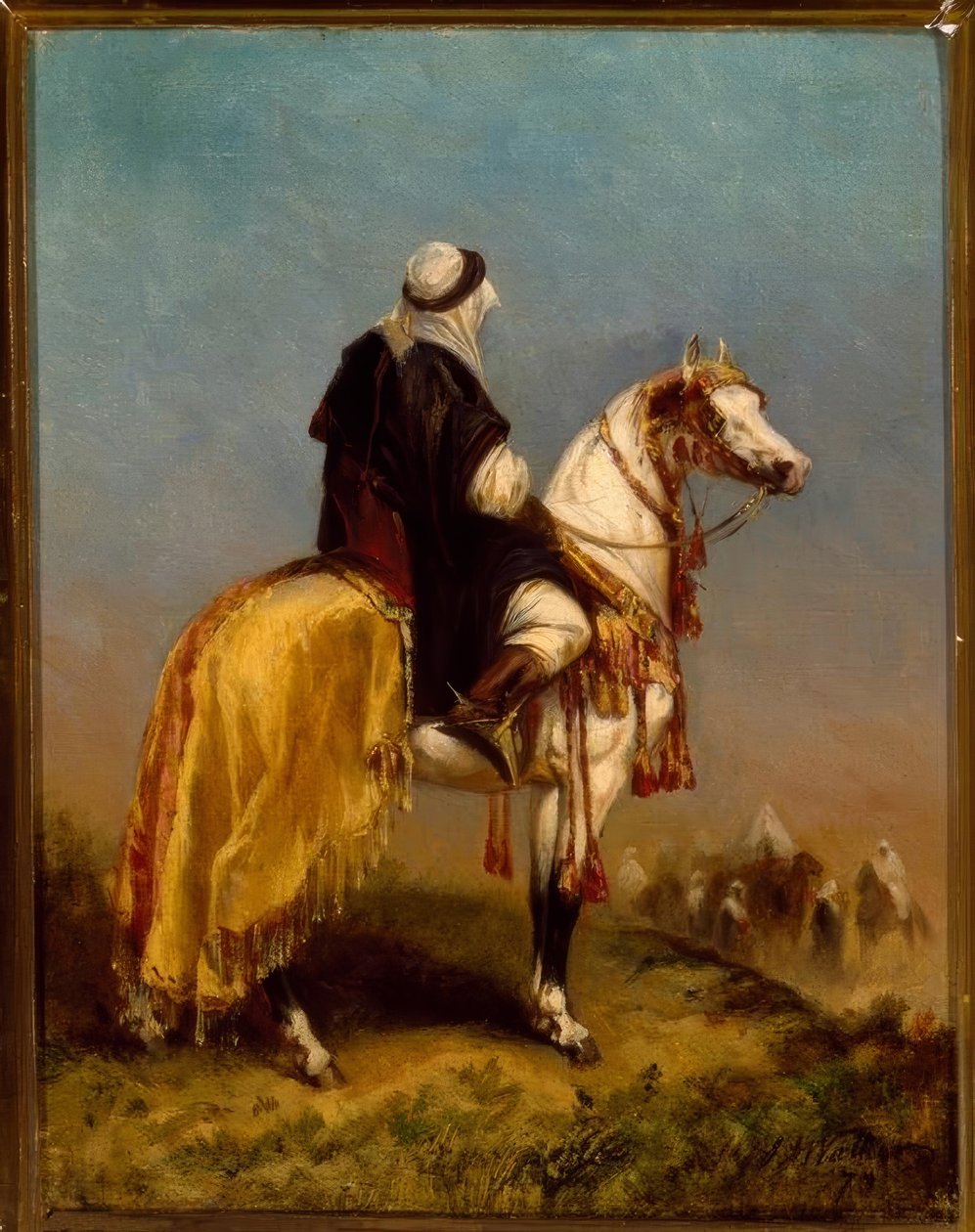 Arabski jeździec autorstwa James Alexander Walker