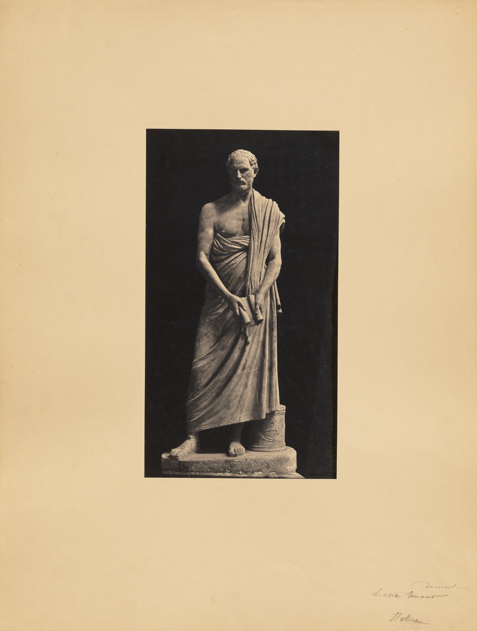 Demosthenes, Braccia Nuovo, Vatikan autorstwa James Anderson