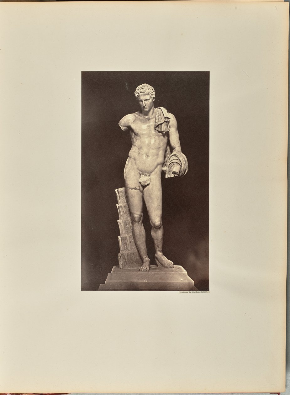 Antinous z Belwederu. Watykan autorstwa James Anderson