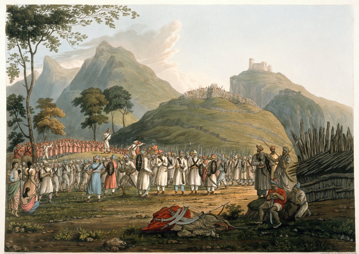 Assemblage of Gurkhas z 