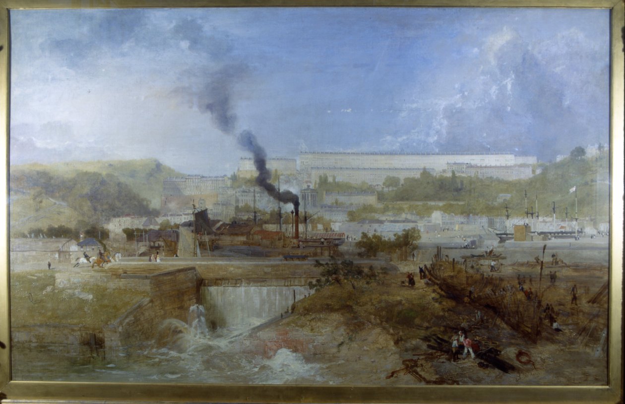 Clifton z tamy Overfall autorstwa James Baker Pyne