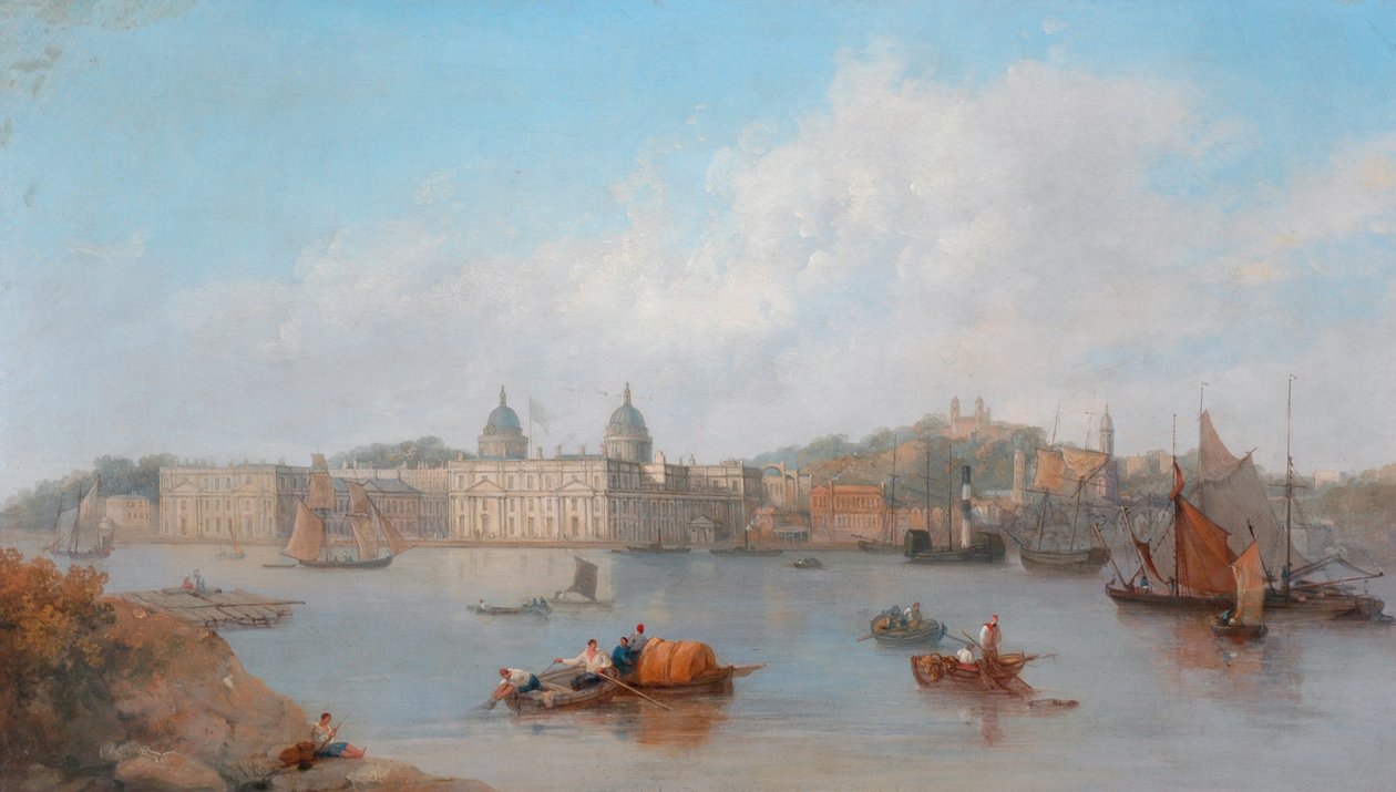 Szpital w Greenwich autorstwa James Baker Pyne