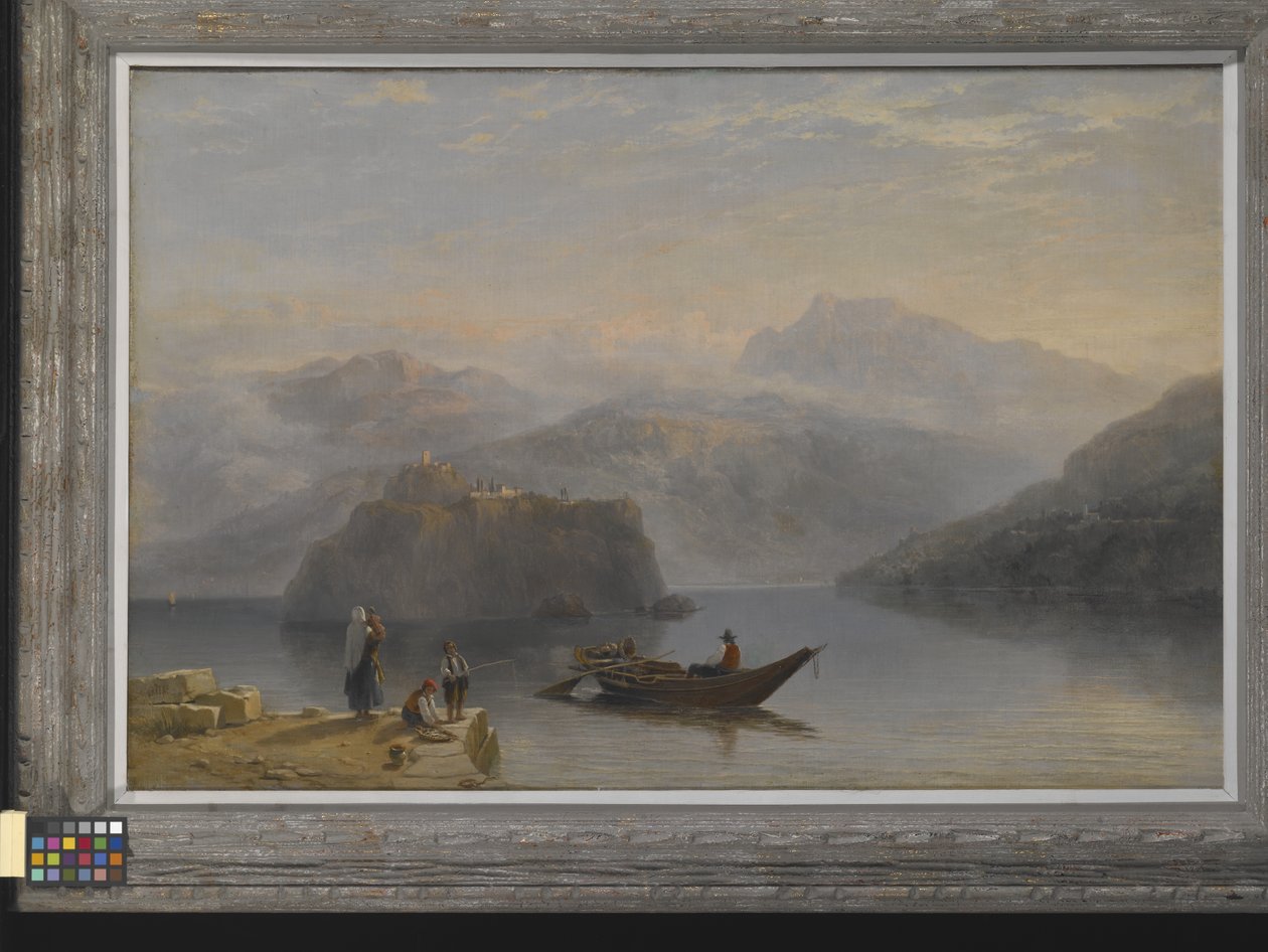 Lago Maggiore (?) (olej na płótnie) autorstwa James Baker Pyne