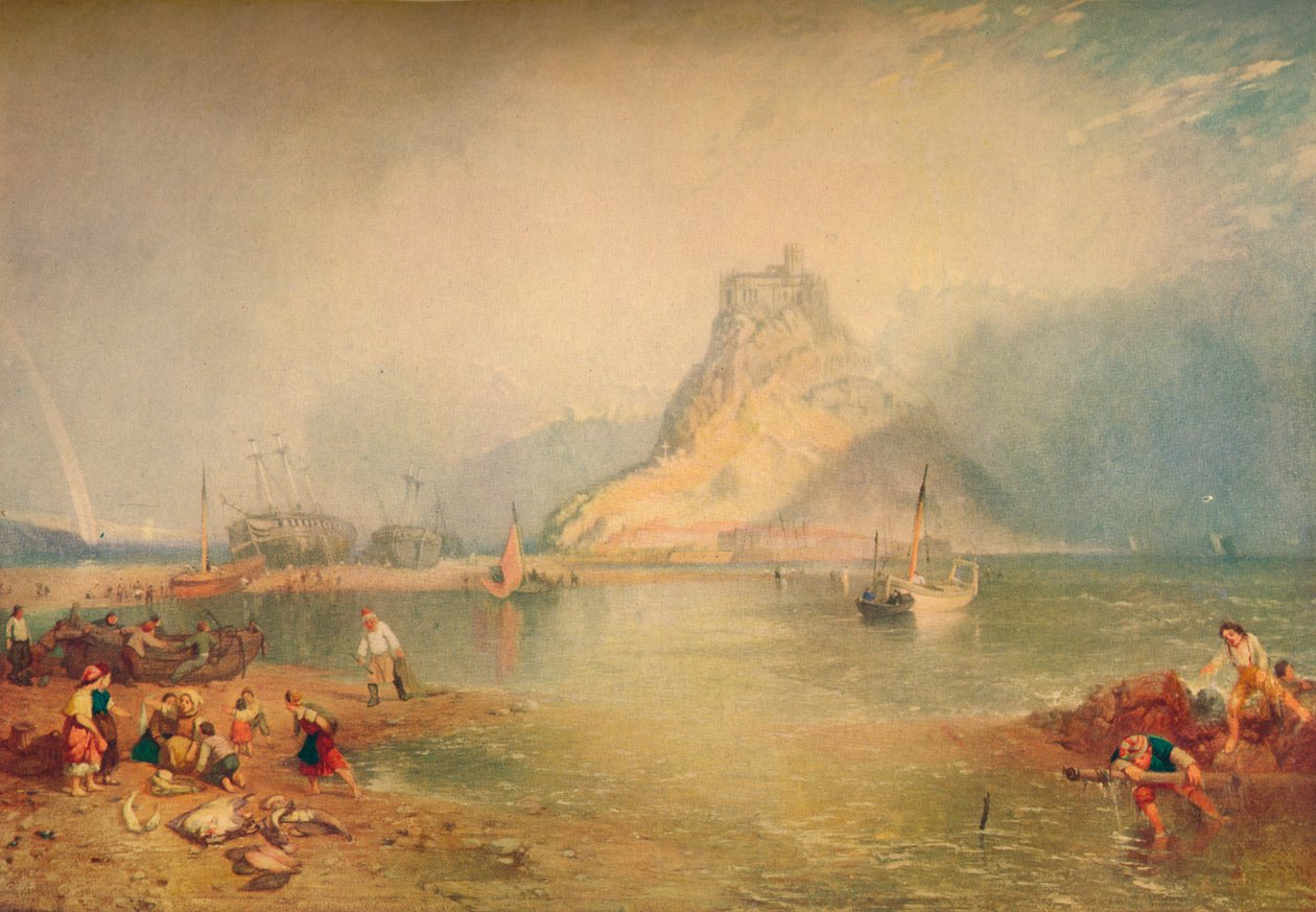 Góra św. Michała, ok. 1830, 1920 r. autorstwa James Baker Pyne