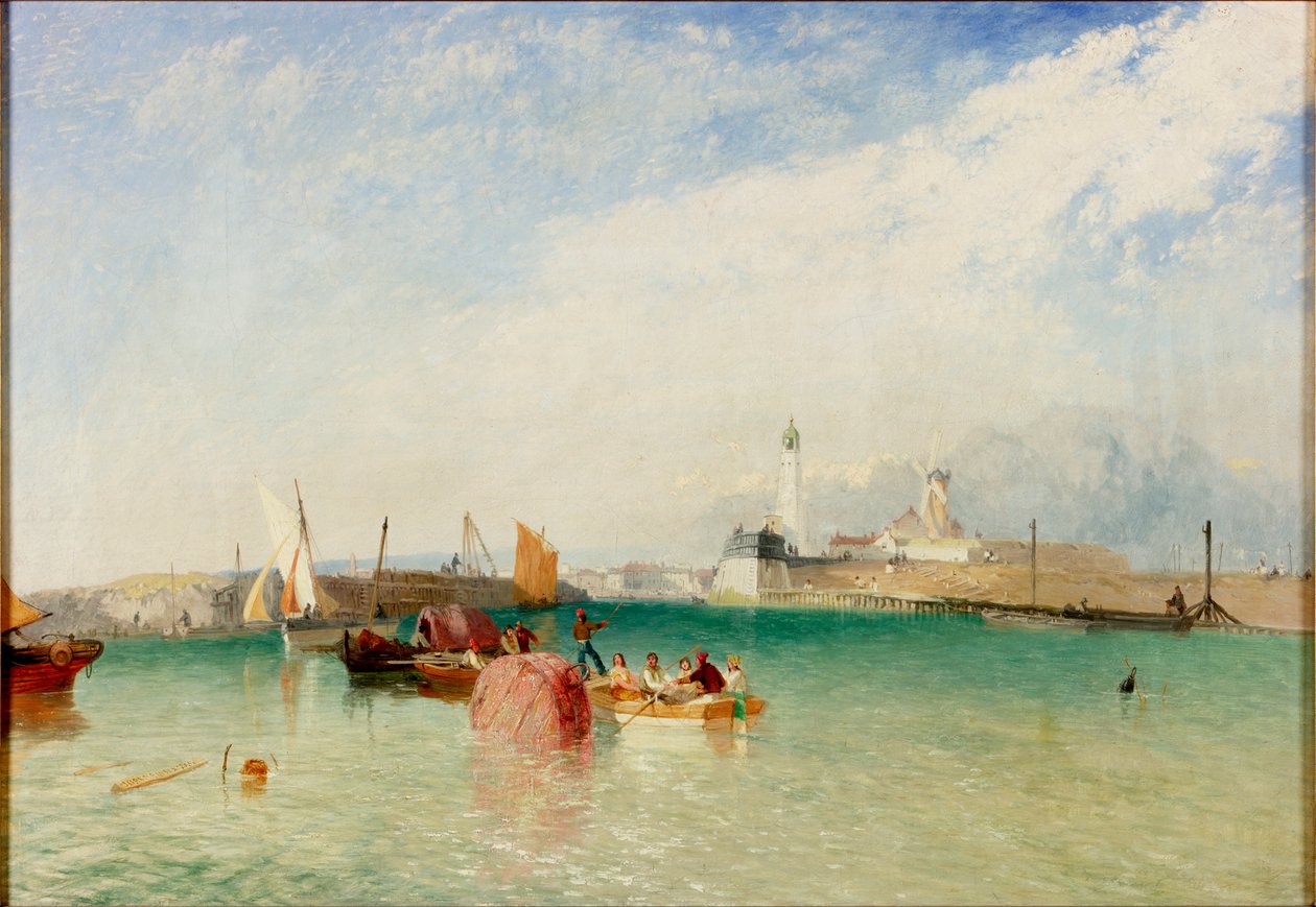 Port, Littlehampton, 1851 autorstwa James Baker Pyne