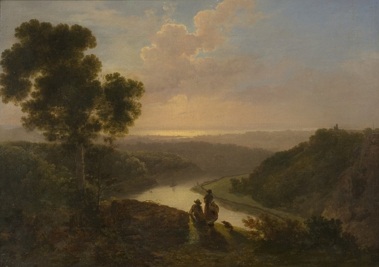 Widok na Avon autorstwa James Baker Pyne