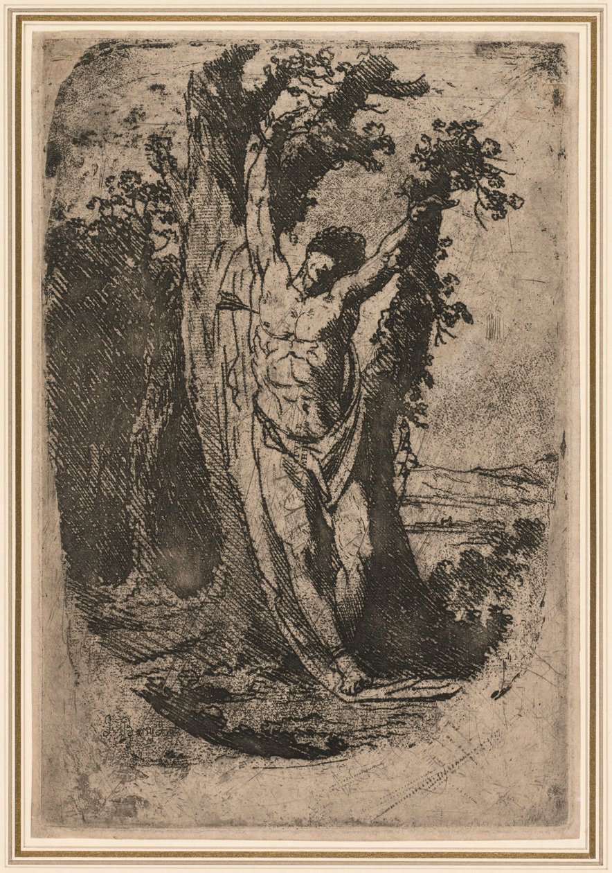 Św. Sebastian autorstwa James Barry (Irish
