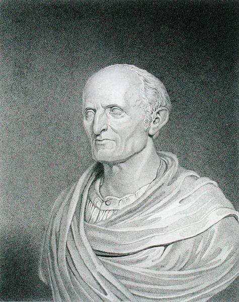 Nathaniel Bowditch (1773-1838), ryty J. Grossa według rysunku popiersia Longacre przez Johna Frazee (1790-1852) (ryta) autorstwa James Barton (after) Longacre