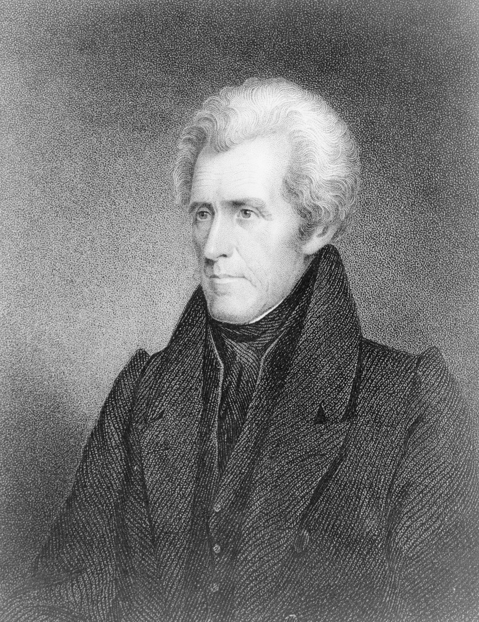 Andrew Jackson, ok.1815 r. autorstwa James Barton Longacre