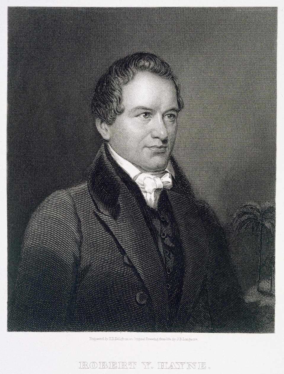 Robert Young Hayne (1791-1841) grawerowany przez Henry