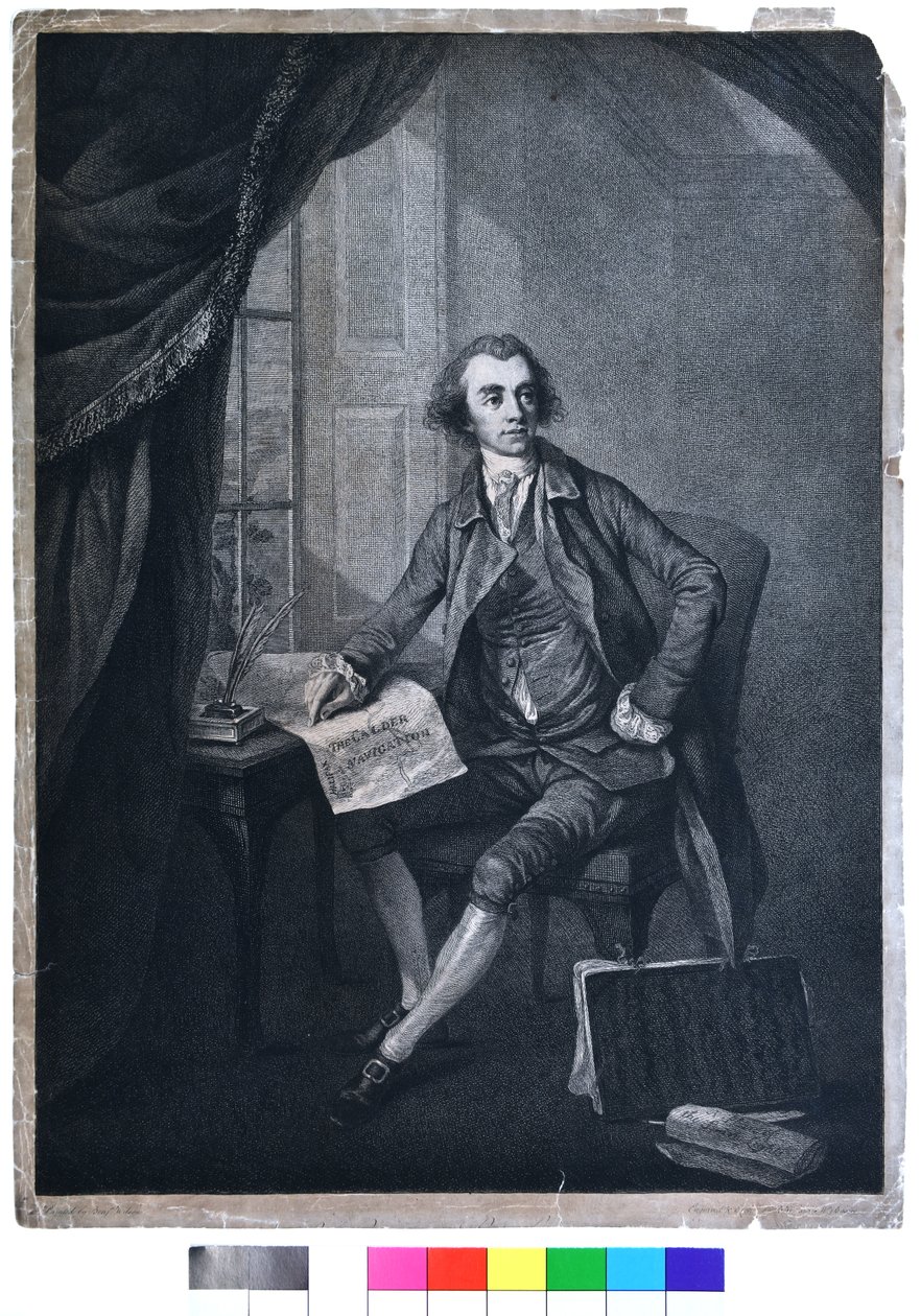 Sir George Saville autorstwa James Basire