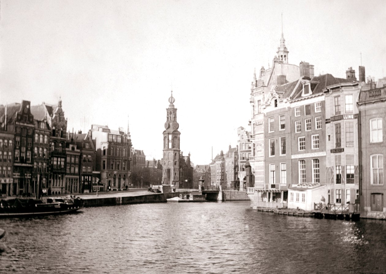 Kanał, Amsterdam, 1898. autorstwa James Batkin